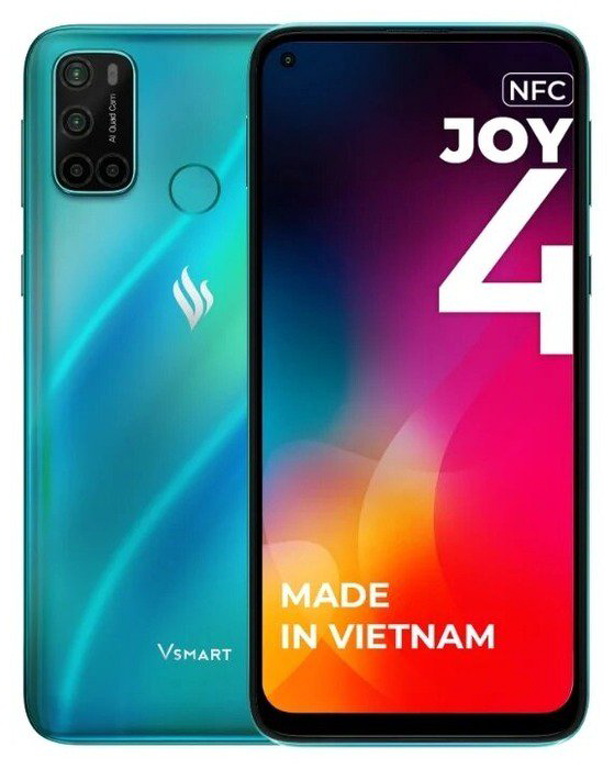 Смартфон Vsmart Joy 4 3/64Gb Turquoise купить,NaN