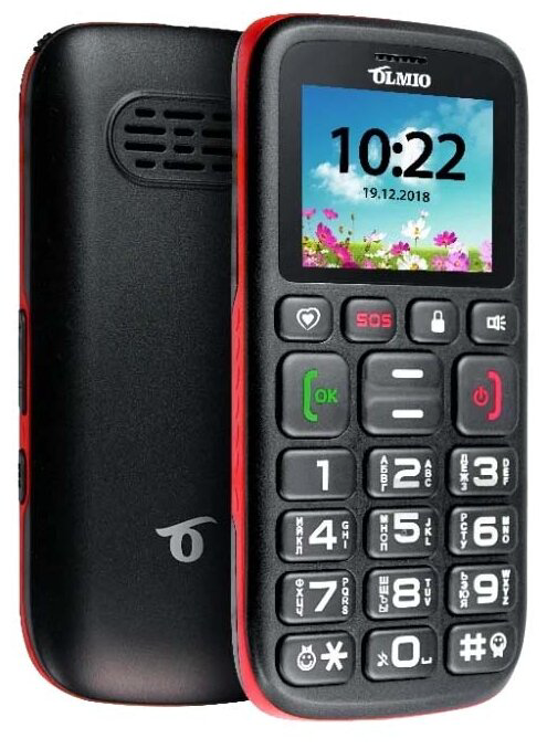 Мобильный телефон Olmio C17 Black купить,NaN
