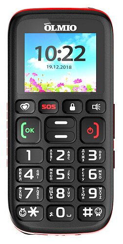 Мобильный телефон Olmio C17 Black купить,NaN