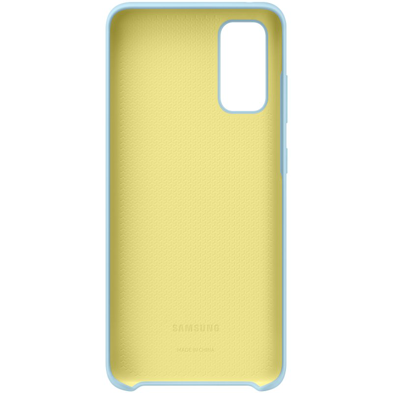 Чехол Samsung Silicone Cover для Galaxy S20 EF-PG980TLEGRU голубой купить,NaN