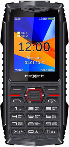 Мобильный телефон Texet TM-519R Black-Red купить,NaN