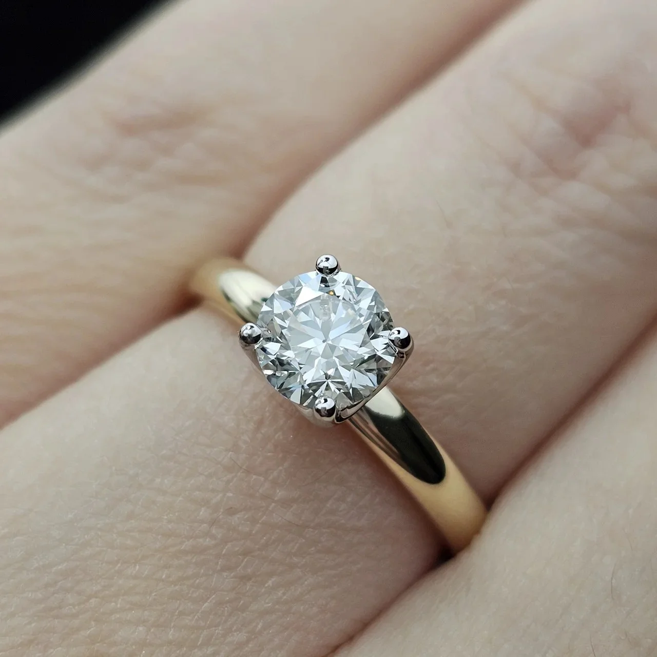 Кольцо Deimantas 113811224 17р 1,00ct. купить,NaN