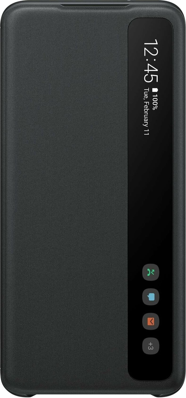 Чехол Samsung Smart Clear View Cover для Galaxy S20 EF-ZG980CBEGRU черный