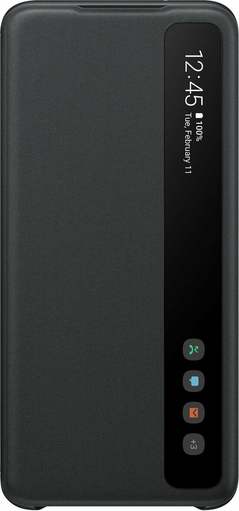 Чехол Samsung Smart Clear View Cover для Galaxy S20 EF-ZG980CBEGRU черный