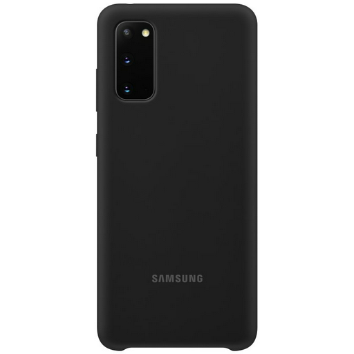 Чехол Samsung Silicone Cover для Galaxy S20 EF-PG980TBEGRU черный