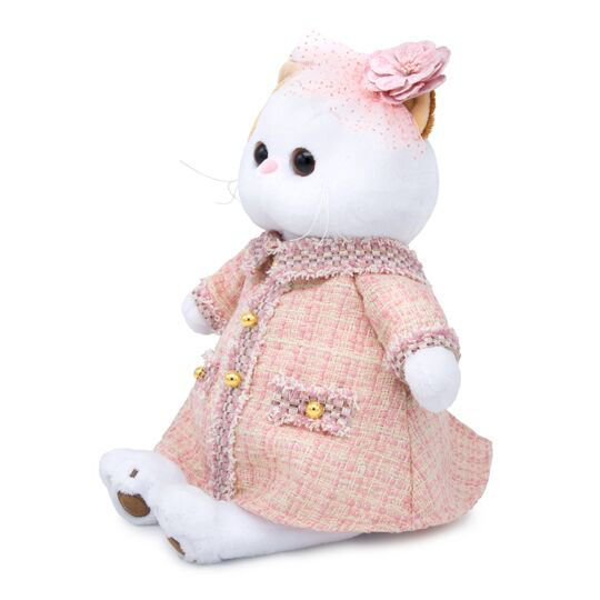 Мягкая игрушка Basik Ли-Ли в розовом костюме в клетку 24см  купить,NaN