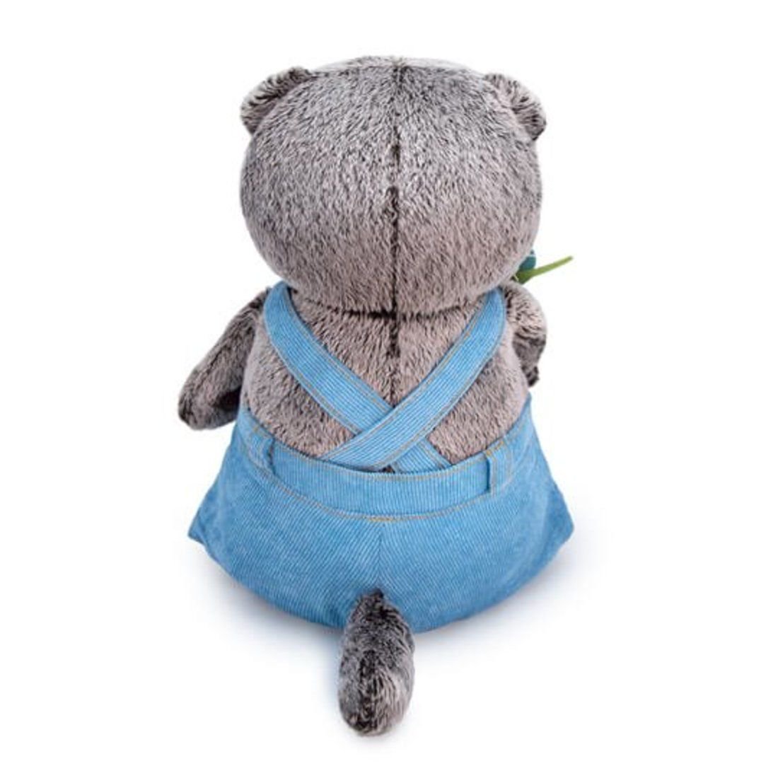Мягкая игрушка Basik Басик в голубом комбинезоне с розочкой Ks19-142 19см купить,NaN