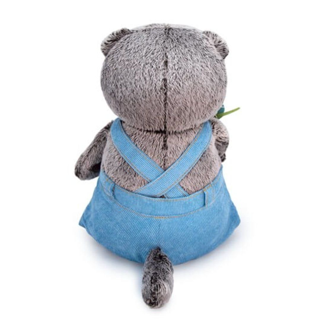 Мягкая игрушка Basik Басик в голубом комбинезоне с розочкой Ks19-142 19см купить,NaN