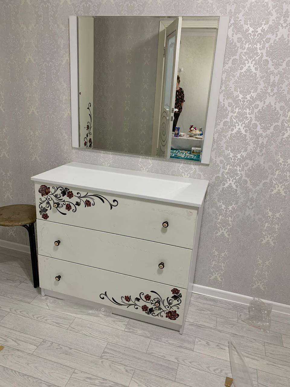 Спальный гарнитур Амели 5Д белый купить,NaN