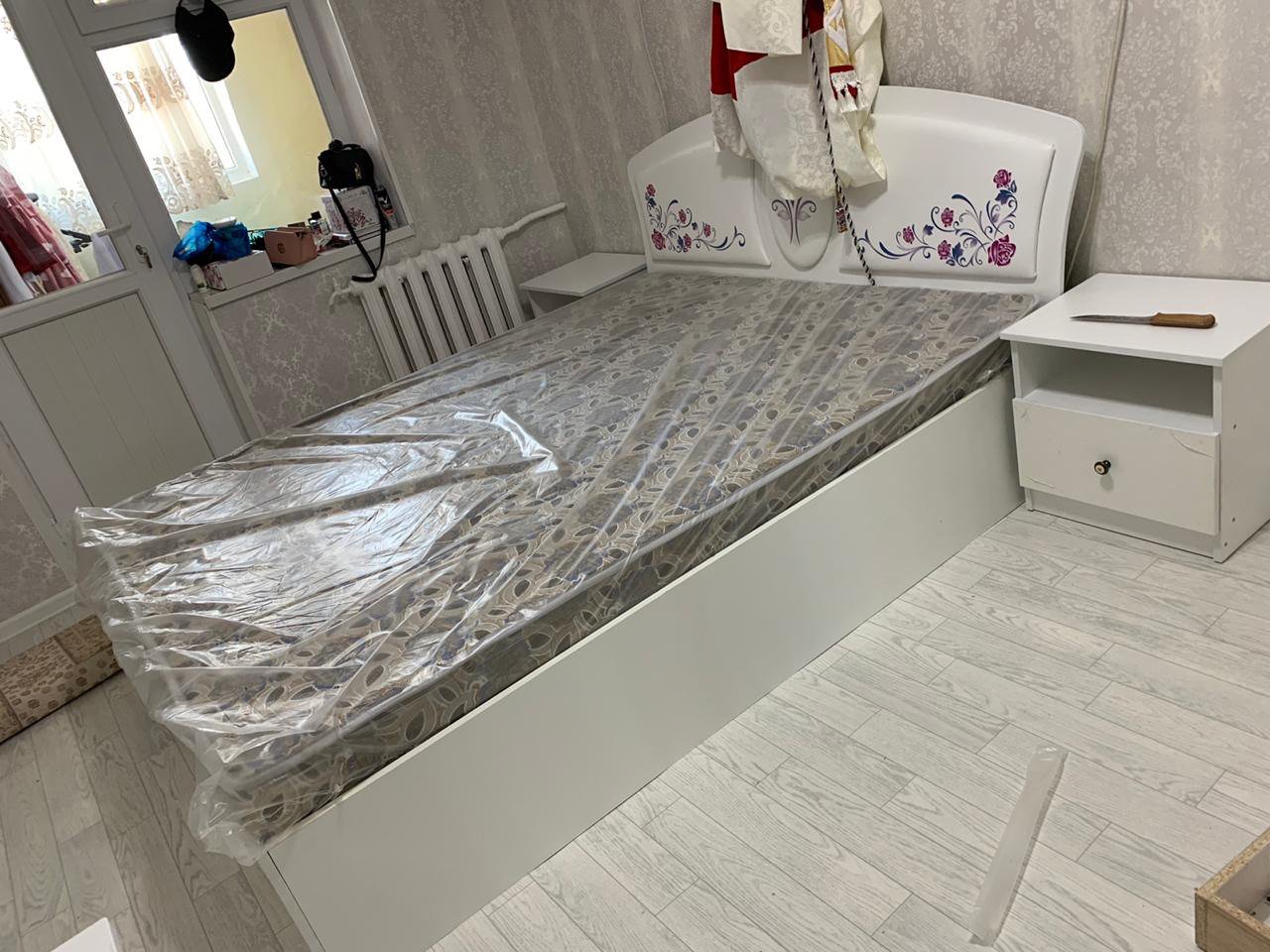 Спальный гарнитур Амели 5Д белый купить,NaN