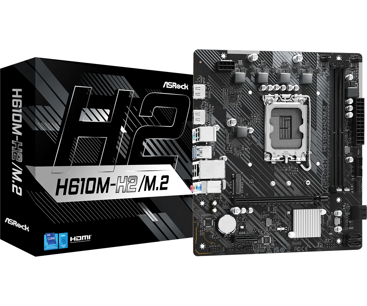 Материнская плата ASRock H610M-H2/M.2 DDR4 - ForteMarket Материнская плата ASRock H610M-H2/M.2 DDR4 купить,0