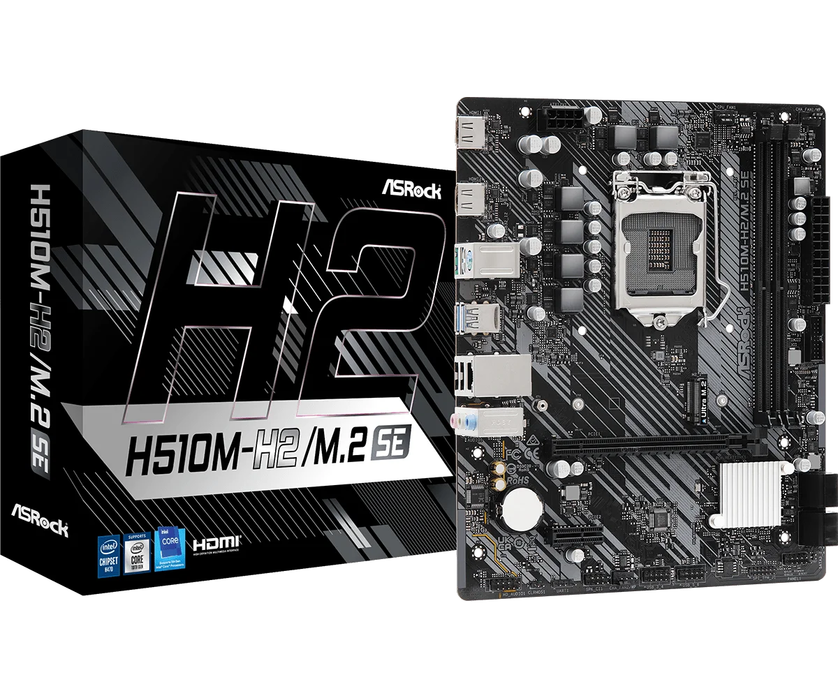 Материнская плата ASRock H510M-H2/M.2 SE DDR4 купить,0