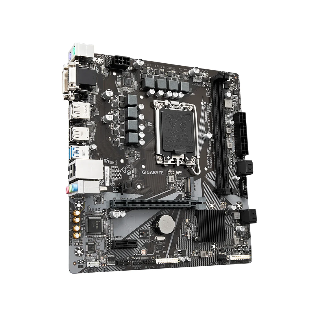 Материнская плата Gigabyte H610M S2H DDR5 купить,0