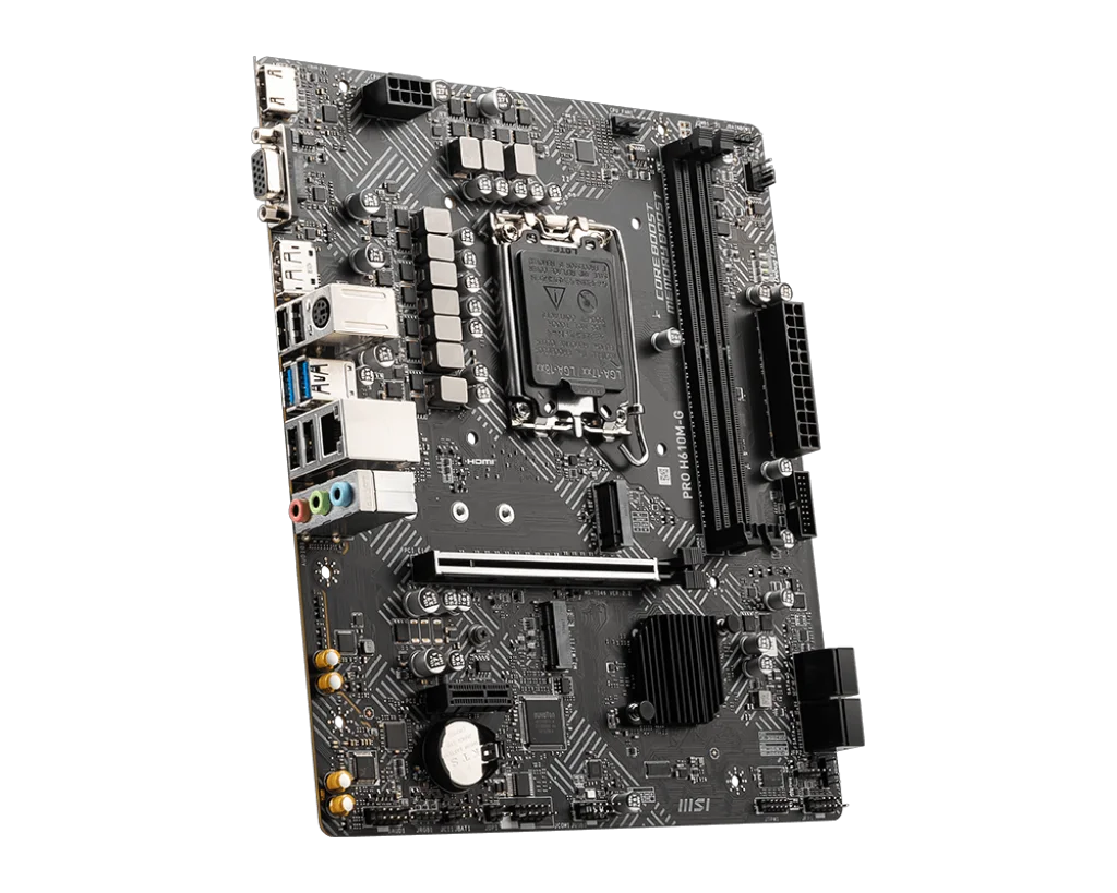 Материнская плата MSI Pro H610M-G DDR5 - ForteMarket Материнская плата MSI Pro H610M-G DDR5 купить,0