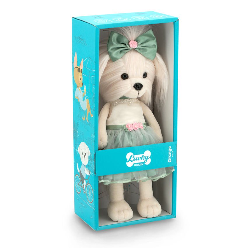 Мягкая игрушка Orange Lucky Doggy Mimi Розовый бутон  купить,NaN