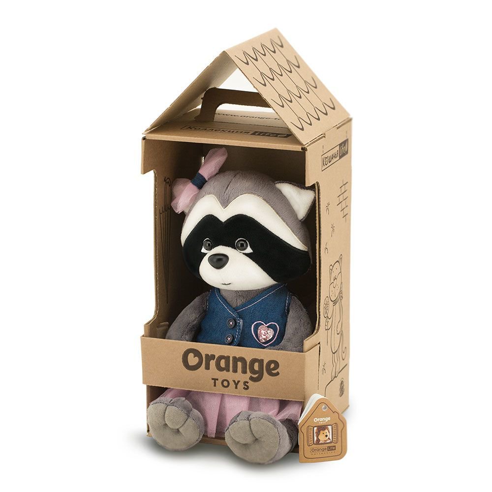 Мягкая игрушка Orange Енотик Дэйзи Джинсовая вечеринка 20см  купить,NaN