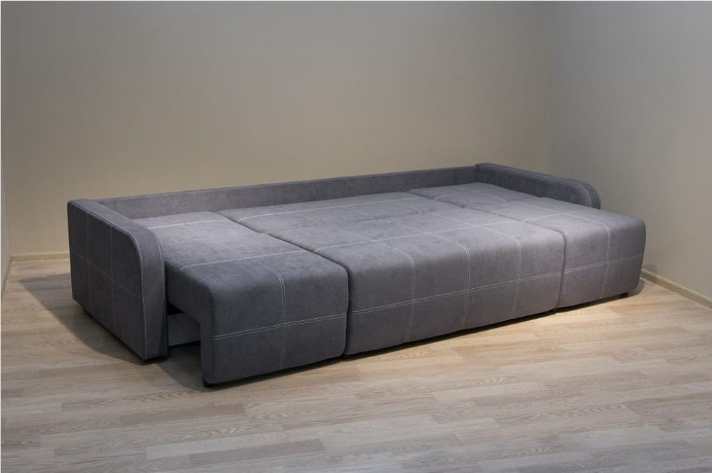 Диван Комфорт-S Патрик 2 угловой Lounge 14 серый купить,NaN
