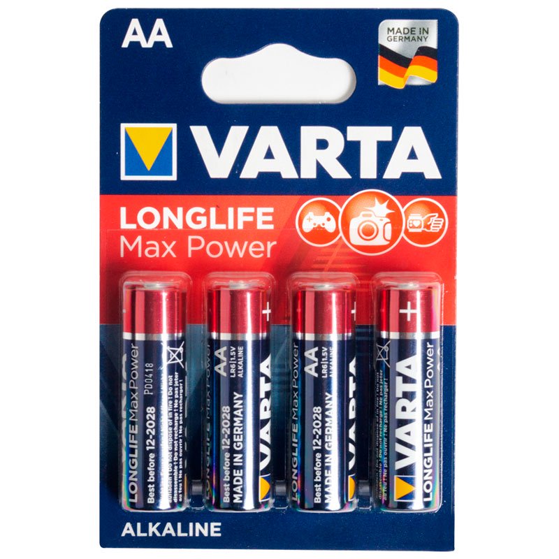 Батарейка VARTA Longlife Power Max Mignon 1.5V - LR6/ AA 4 шт