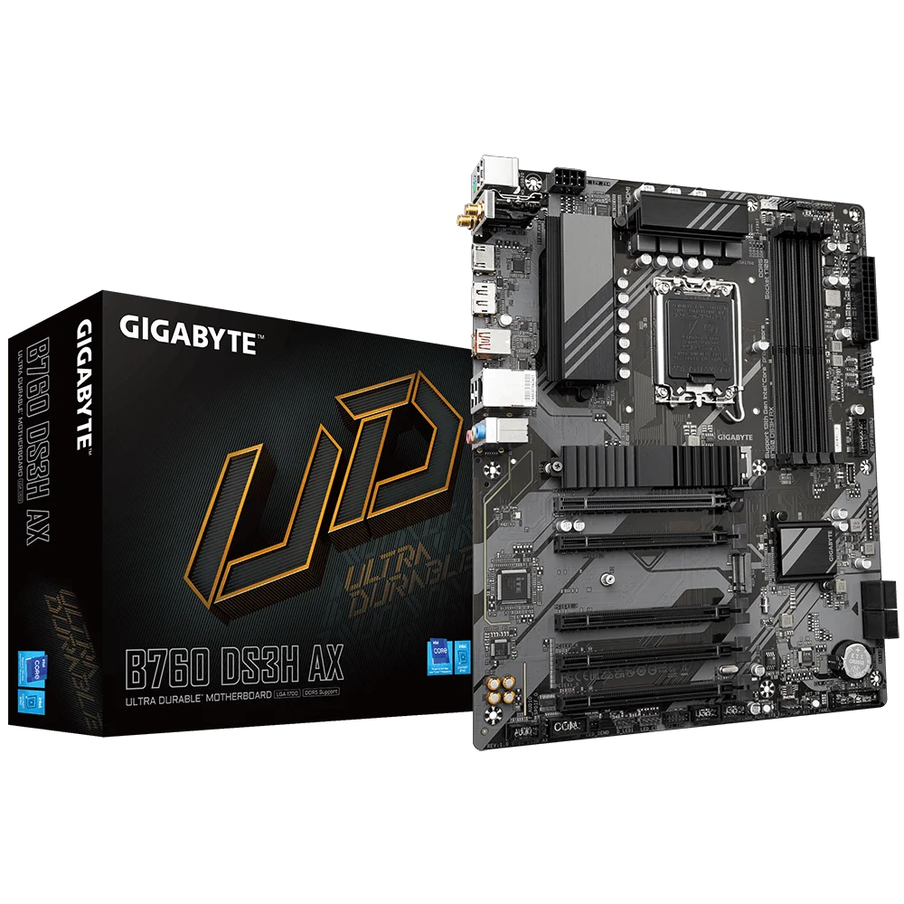 Материнская плата Gigabyte B760M DS3H DDR5 - ForteMarket Материнская плата Gigabyte B760M DS3H DDR5 купить,0