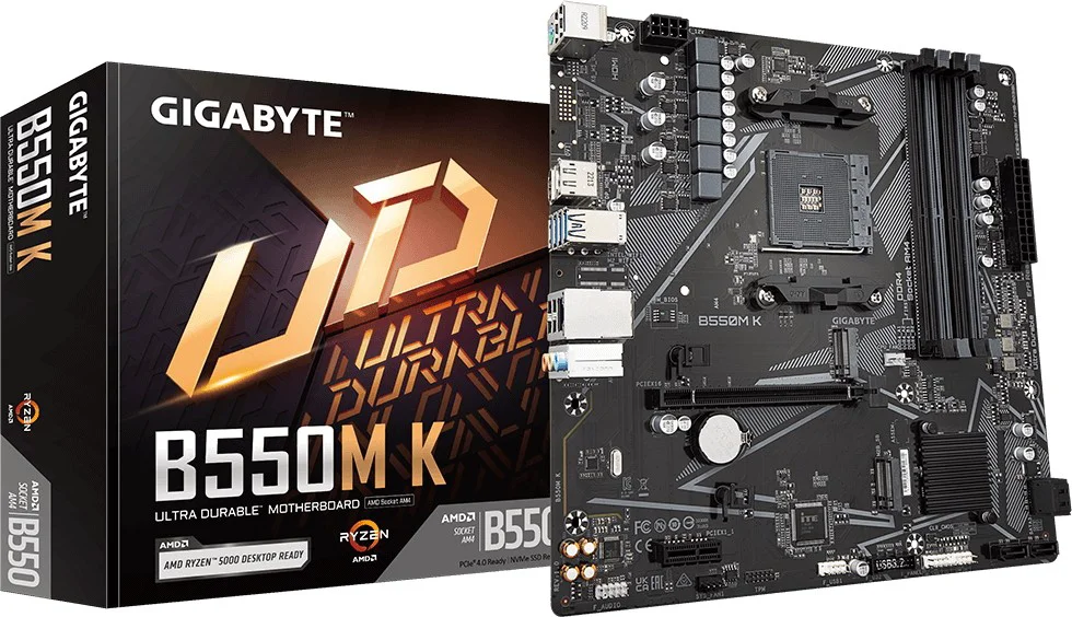 Материнская плата Gigabyte GA-B550M-K DDR4 - ForteMarket Материнская плата Gigabyte GA-B550M-K DDR4 купить,0