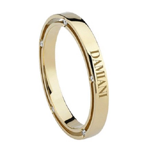 Кольцо Damiani 13170 д 23,5р 6,40гр 0,07ct. купить,NaN