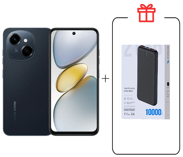 Смартфон Tecno Spark Go 1 3/64Gb Startrail Black+подарок купить,NaN