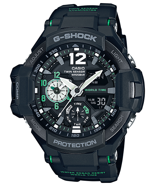 Часы Casio GA-1100-1A3DR купить,NaN