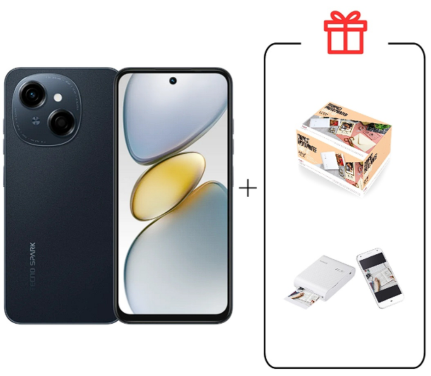 Смартфон Tecno Spark Go 1 3/64Gb Startrail Black+подарок купить,NaN