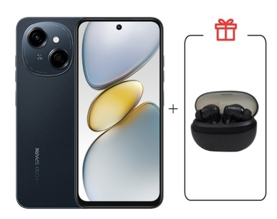 Смартфон Tecno Spark Go 1 3/64Gb Startrail Black+подарок купить,NaN