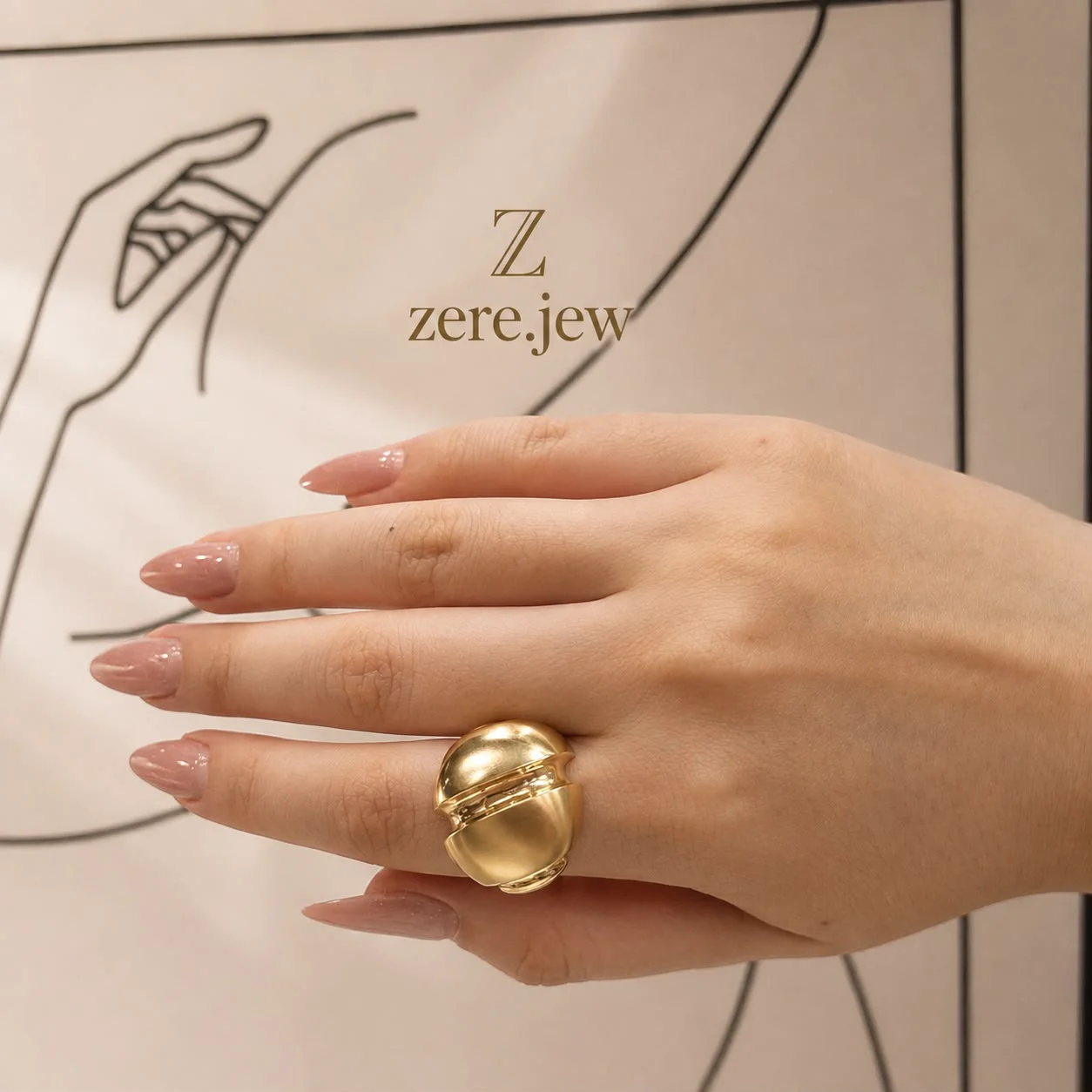Кольцо Zere золото 585 пробы 3,48гр 18,5р купить,287100