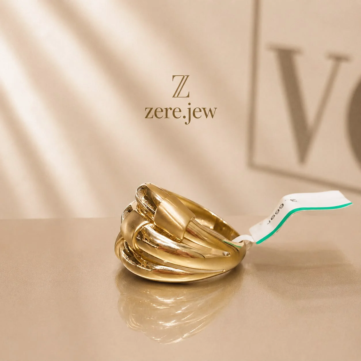 Кольцо Zere золото 585 пробы 3,66г 20р купить,301950