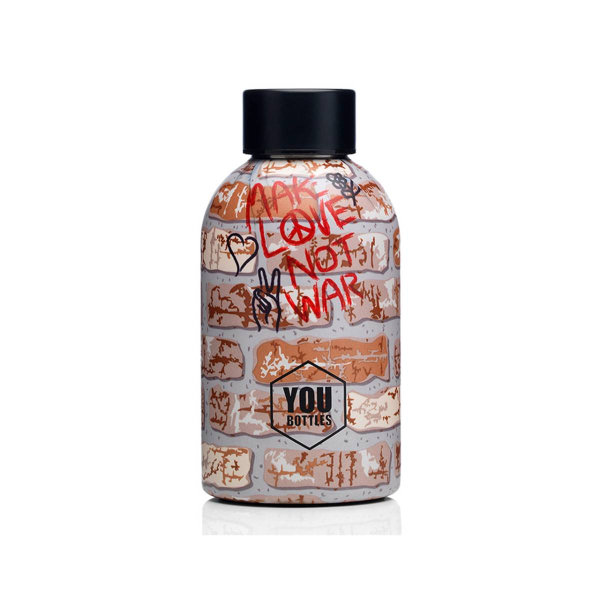 Бутылка MAKE LOVE NOT WAR, 300 мл. купить,NaN