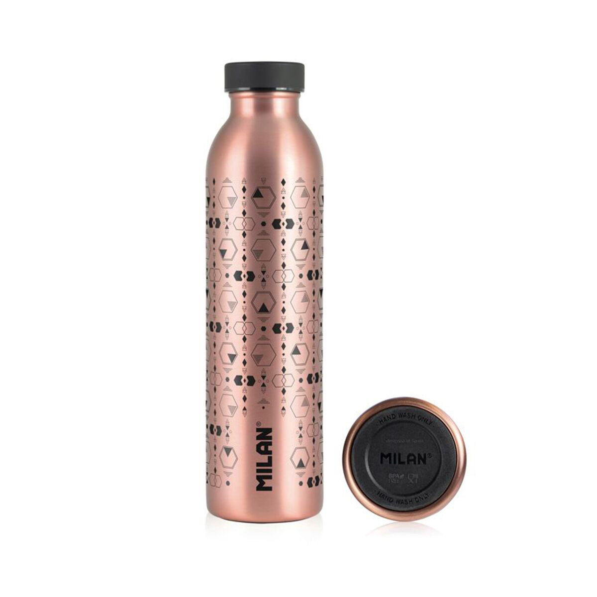 Бутылка Milan Copper  черный. 591 мл. купить,NaN