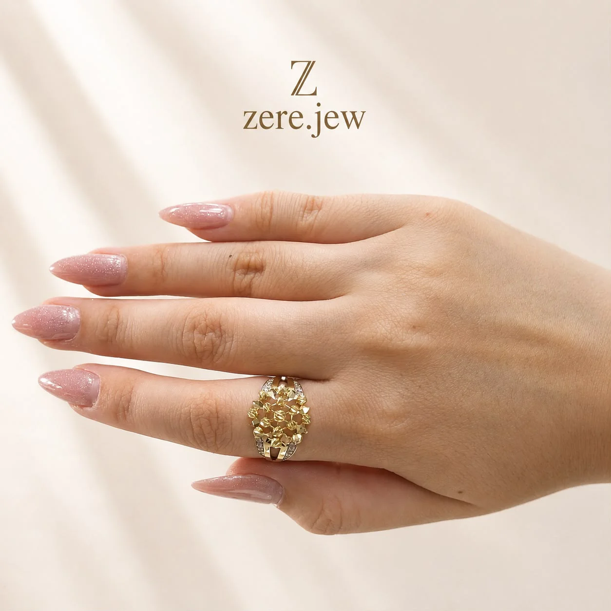 Кольцо Zere золото 585 пробы 2,15г 18р  купить,177375