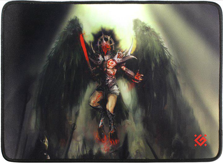 Коврик для мыши Defender Angel of Death M черный купить,1990
