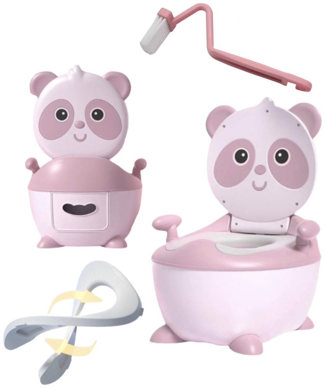 Горшок розовый