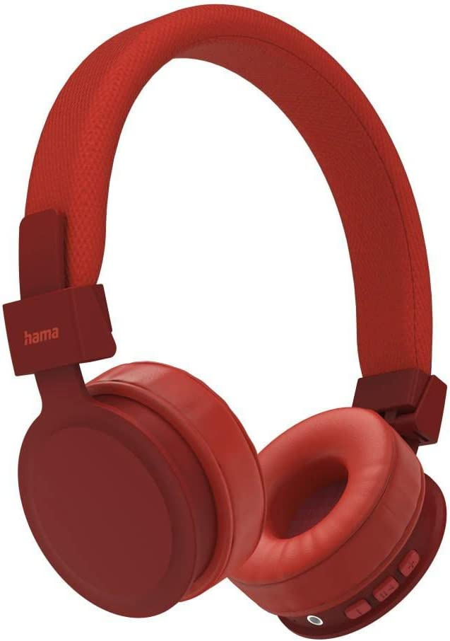 Наушники HAMA Freedom Lit 00184087 красные купить,NaN