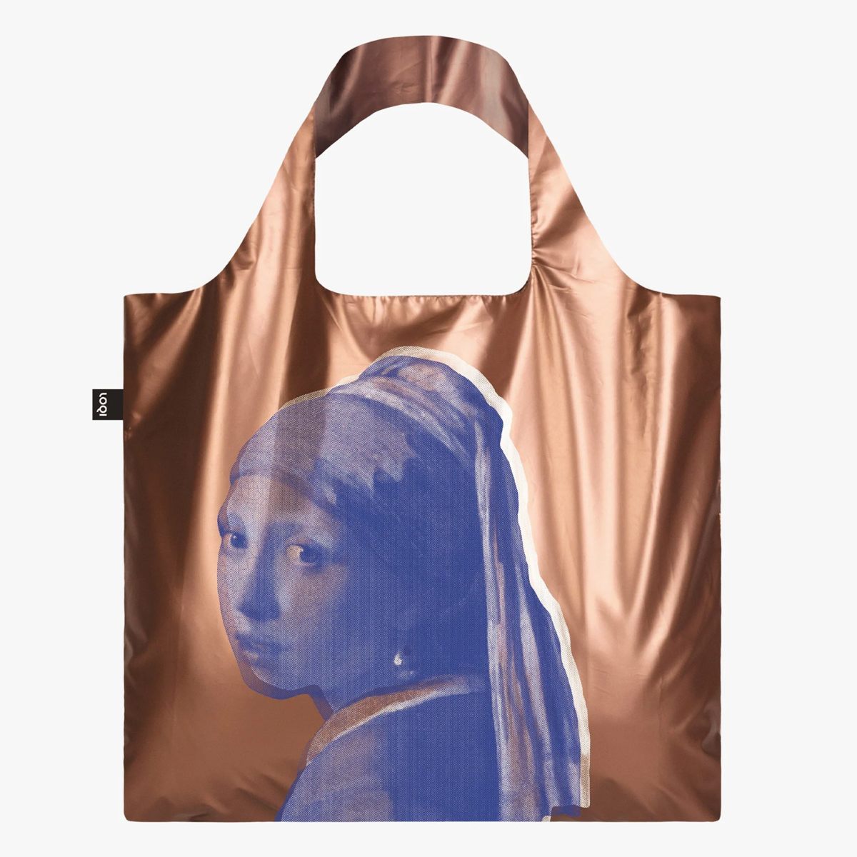 Шоппер JOHANNES VERMEER Girl with a Pearl Earring Rose Gold купить,NaN