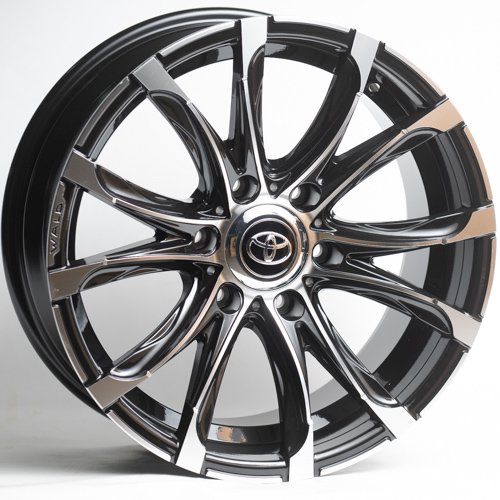 Комплект дисков Kipardo H905 8x18 6x139.7 D106.1 ET25 Black Machined 