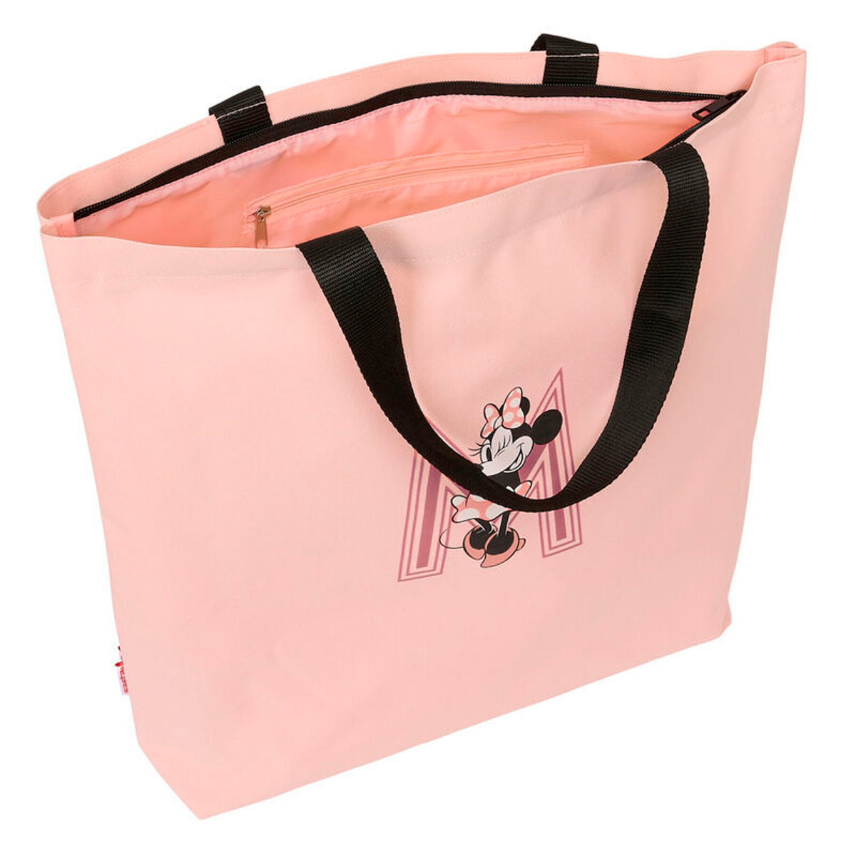 Сумка шоппер Safta Minnie Mouse. Розовый, 50x10x45 см купить,NaN