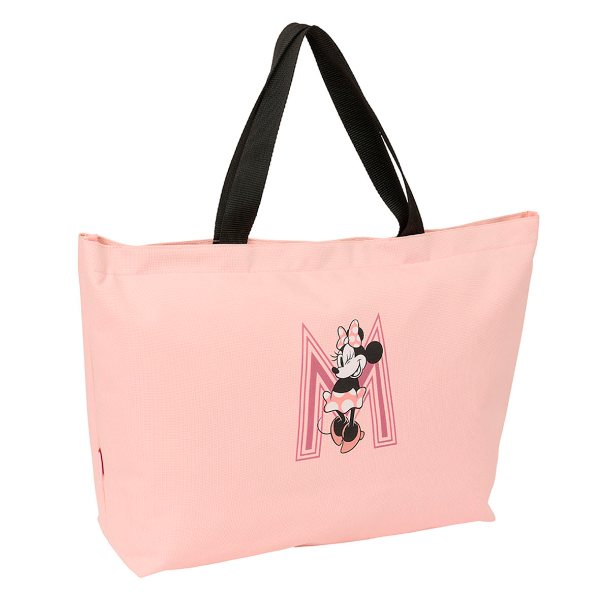 Сумка шоппер Safta Minnie Mouse. Розовый, 54x13x34 см купить,NaN