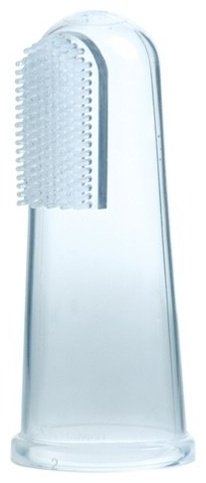 БУСИНКА на палец силиконовая 6 мес&#43; зубная щетка экстра-мягкая 1 шт