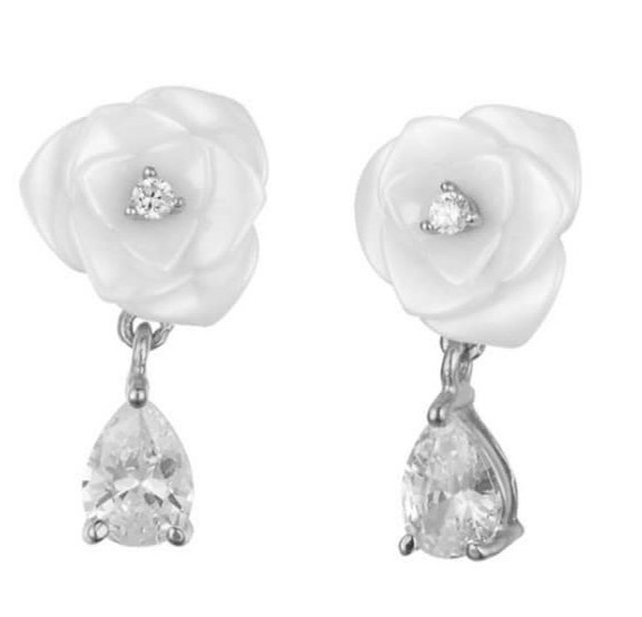 Серьги Teosa bg-c008-w-r 3,59гр. купить,22600