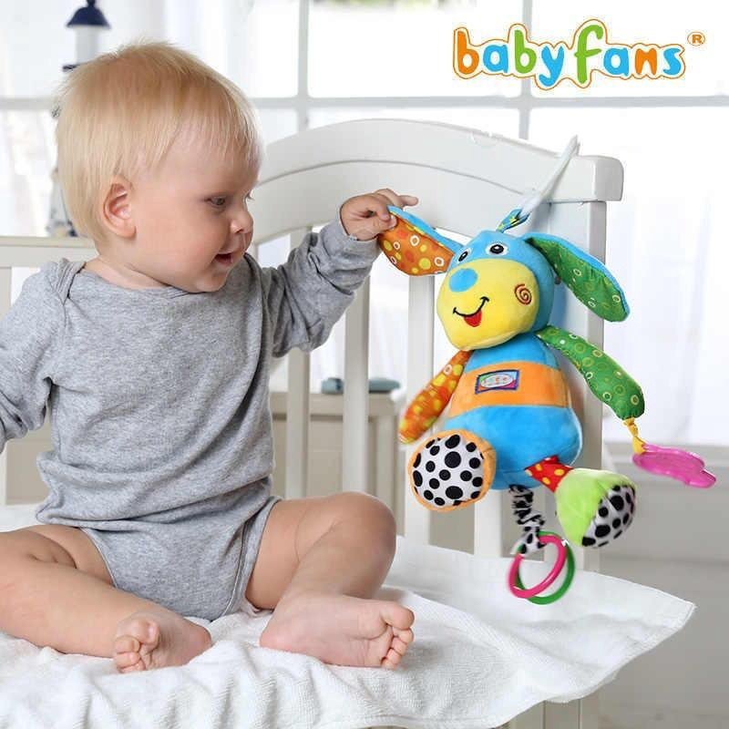 Игрушка-подвеска Babyfans Щенок, высота 30 см, мультиколор купить,NaN