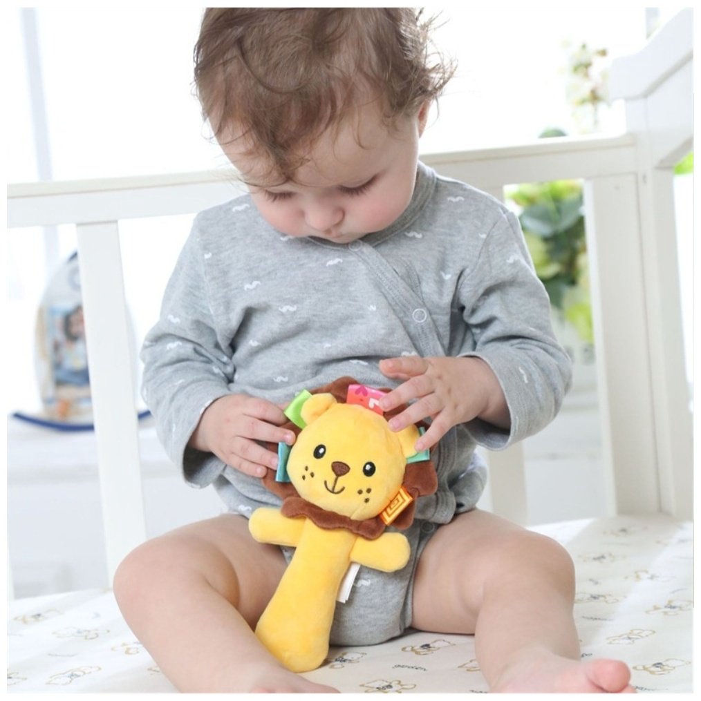 Мягкая игрушка Лев, высота 18.5 см, мультиколор купить,NaN
