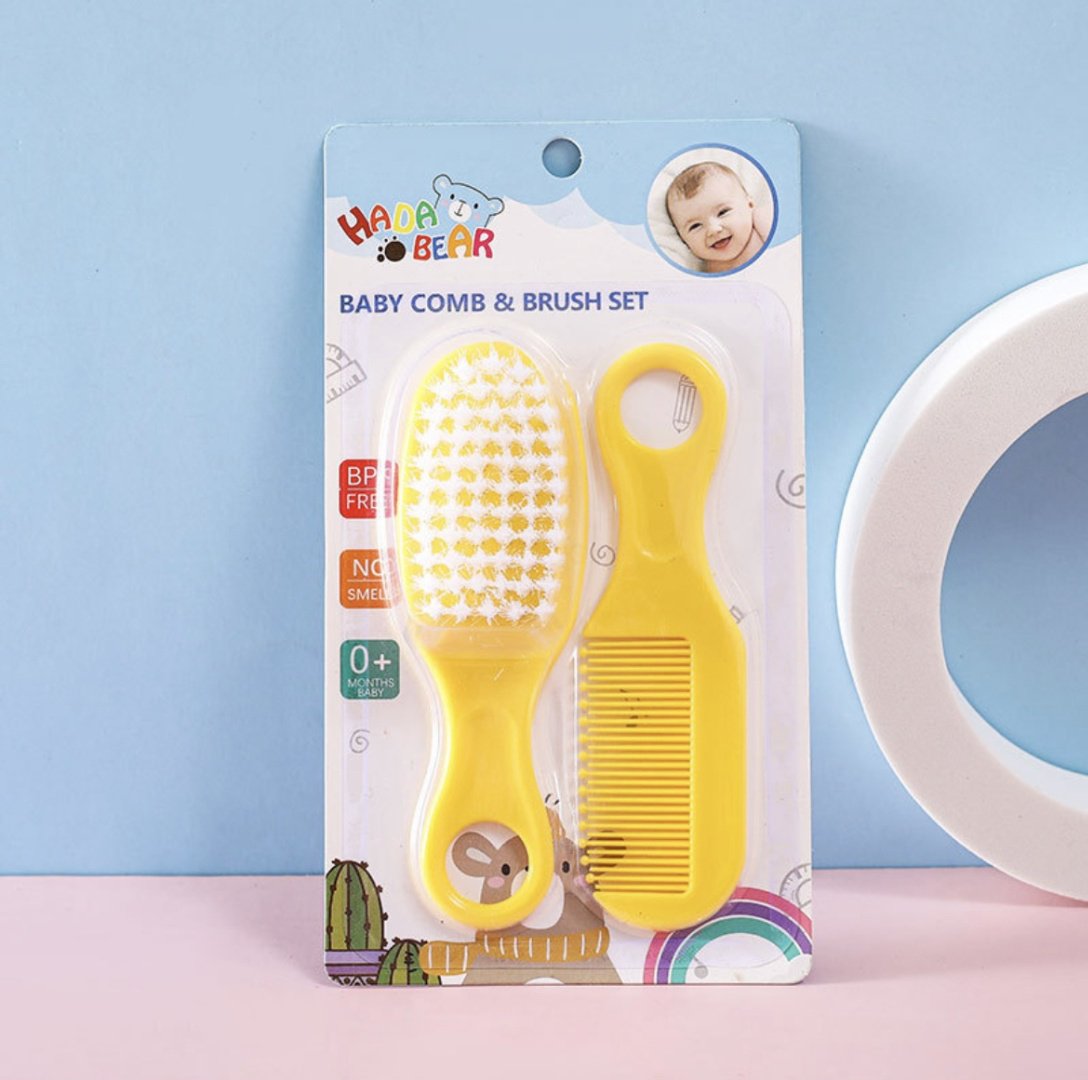 Расческа и щетка HADA BEAR 387368 0-9 мес купить,NaN