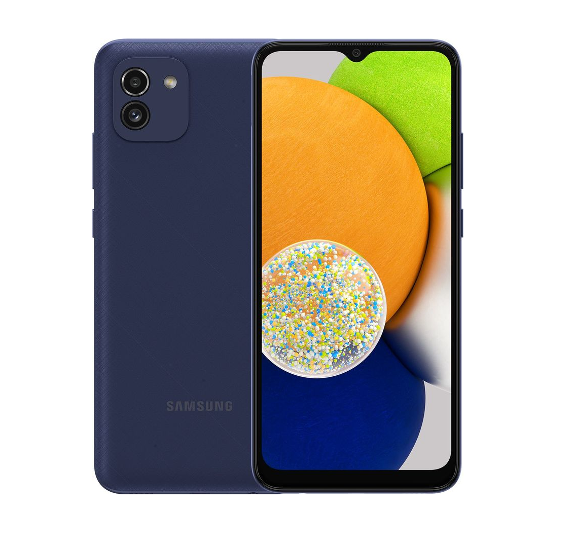 Смартфон Samsung Galaxy A03 4/64GB Blue купить,NaN