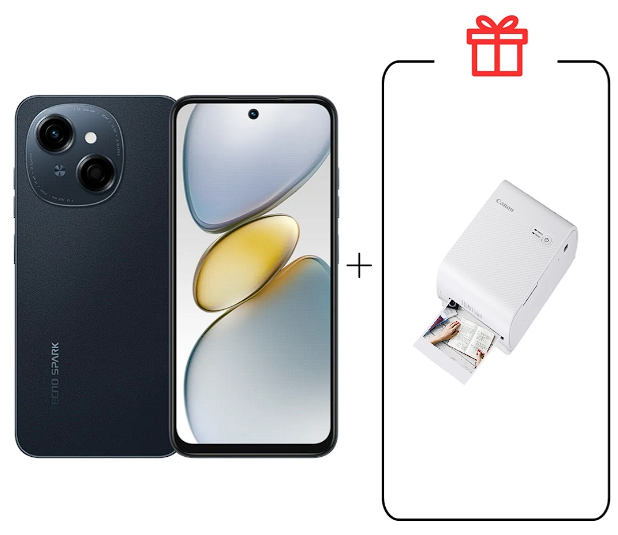 Смартфон Tecno Spark Go 1 4/128Gb Startrail Black+подарок купить,NaN