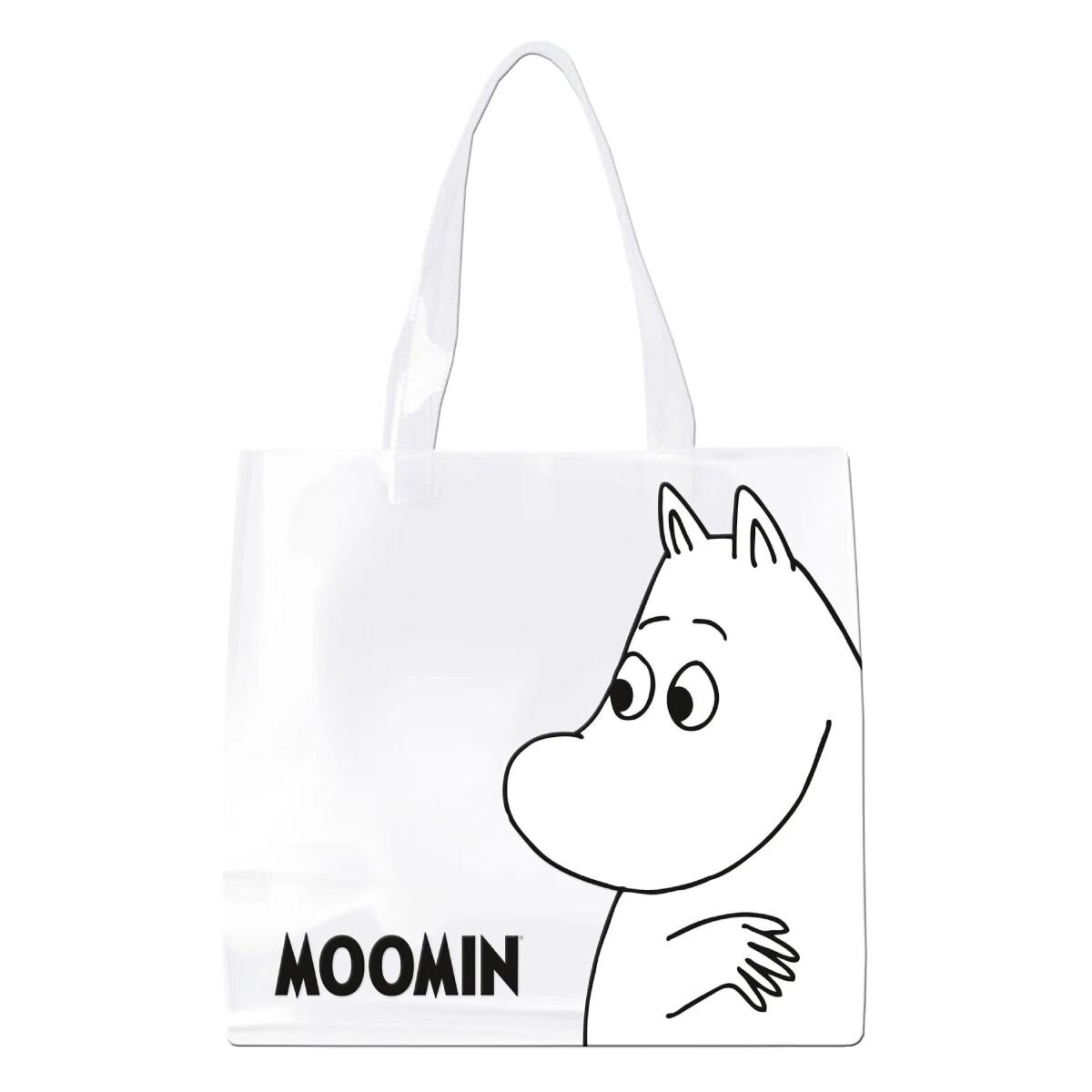 Сумка-шоппер из прозрачного ПВХ. Moomin
