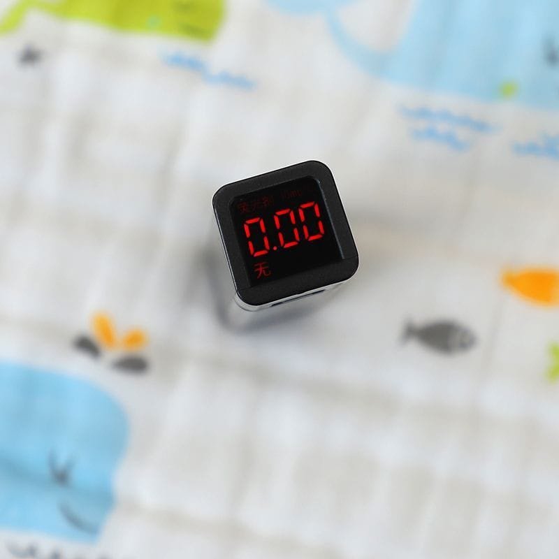 Детский плед Авокадо 110х115 см, муслин, зеленый, белый